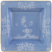 Ginori Oriente Italiano Pervinca Large Square Tray / Vide Poche